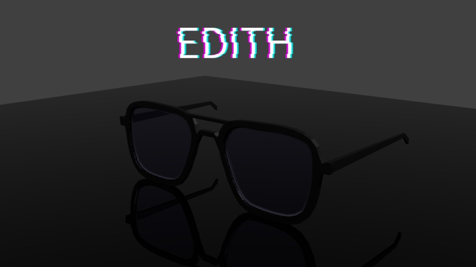 Marvel EDITH Glasses Tony/Peter's EDITH glasses preview image 1
